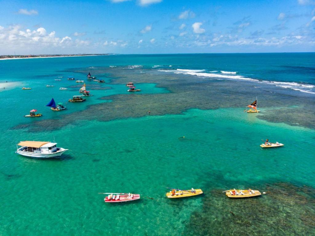 Porto De Galinhas - Terreo Com 03 Quartos Com Suite Top- Condominio Palm Village Acqua ภายนอก รูปภาพ
